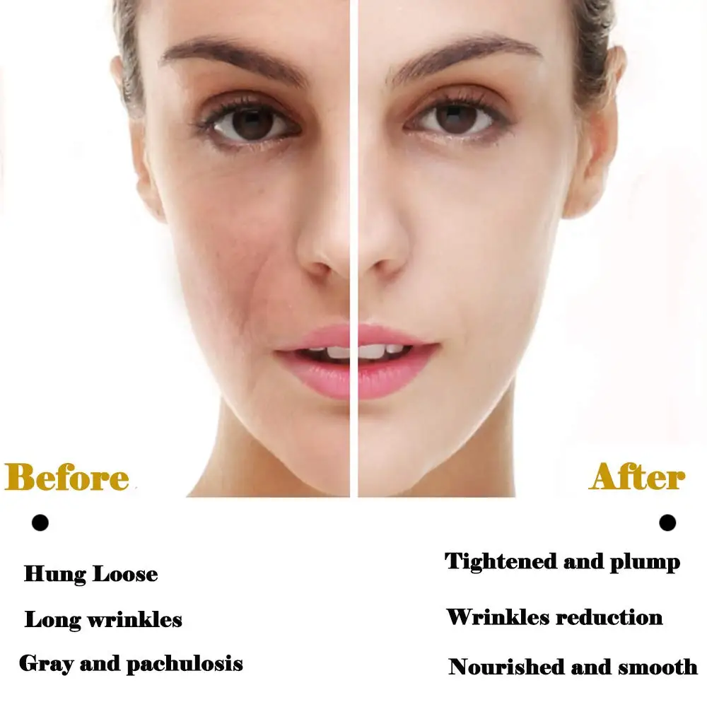 Красота бар Золотой Пульс 24k массажер для лица ролик вибропалка подтяжка морщин