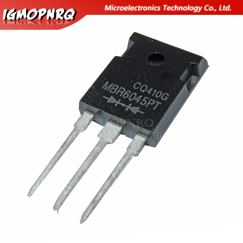 10 шт. MBR6045PT выпрямительный диод Шоттки 60A 45V новый оригинальный | Электронные