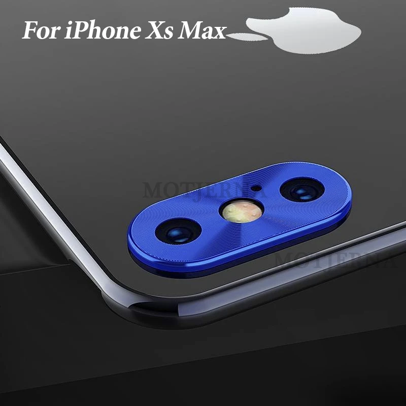 Для iPhone 11 Pro Max металлический объектив камеры для X XS XR 8 6 6S Plus защита заднего