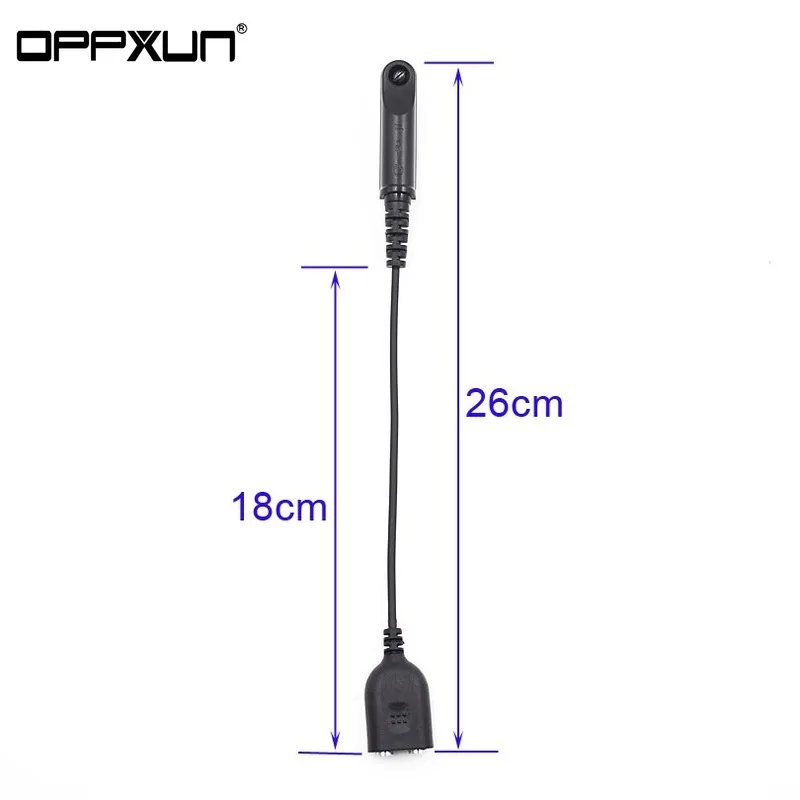 

Walkie-talkie cable for radio Baofeng UV-9R Plus UV-XR UV-5R GT-3WP BF9700 two-way radio audio adapter amateur