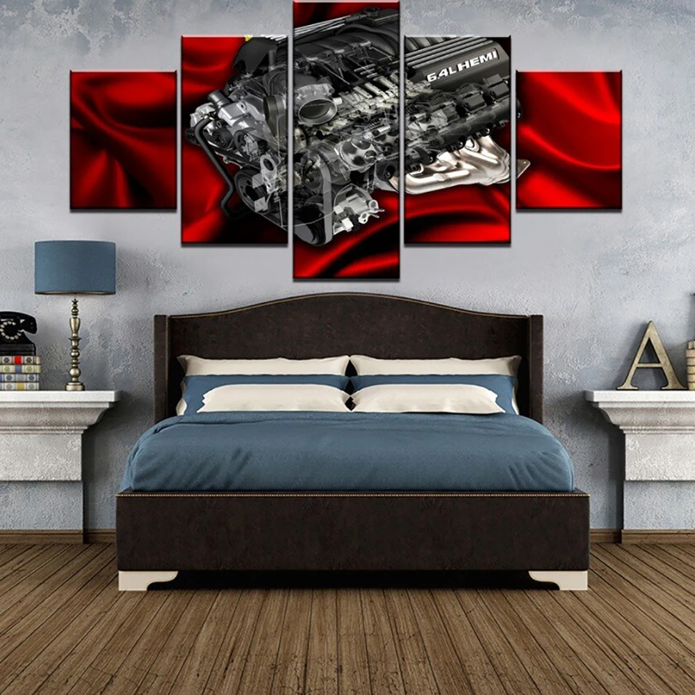 Холст Hd Печать Картина Настенная работа украшение дома модульные фотографии 5