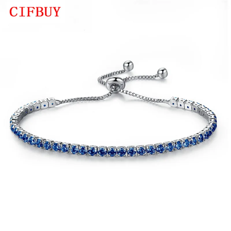 

Luxury Cubic Zirconia Tennis Bracelets Iced Out Chain Crystal Wedding Bracelet For Women Men Gold Silver Bracelet Jewelry