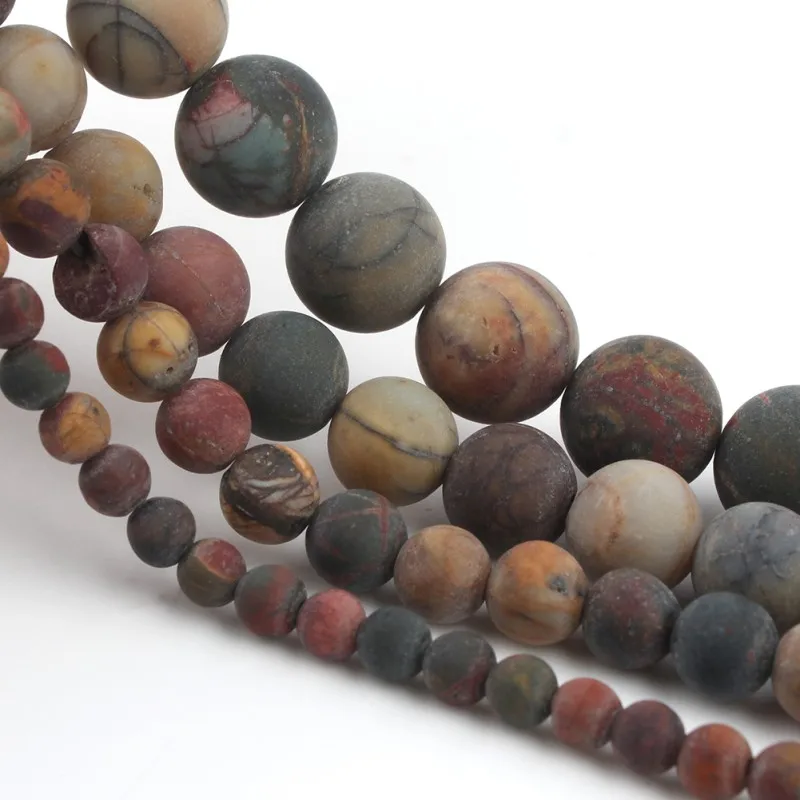 Матовый матовый натуральный камень розовое изображение зебры яшма круглые