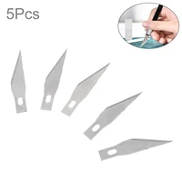 5pcs 11 blades stainless steel engraving blades metal blade wood carving blade replacement surgical scalpel crafts