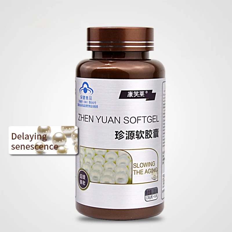 

Skin Whitening Pills Collagen Capsules Improve Skin Texture Add Moisture Pearl Powder Selenium-enriched Yeast Vitamin E