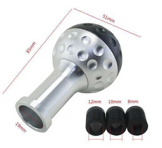 Универсальная алюминиевая 5 6 скоростная автомобильная ручка переключения