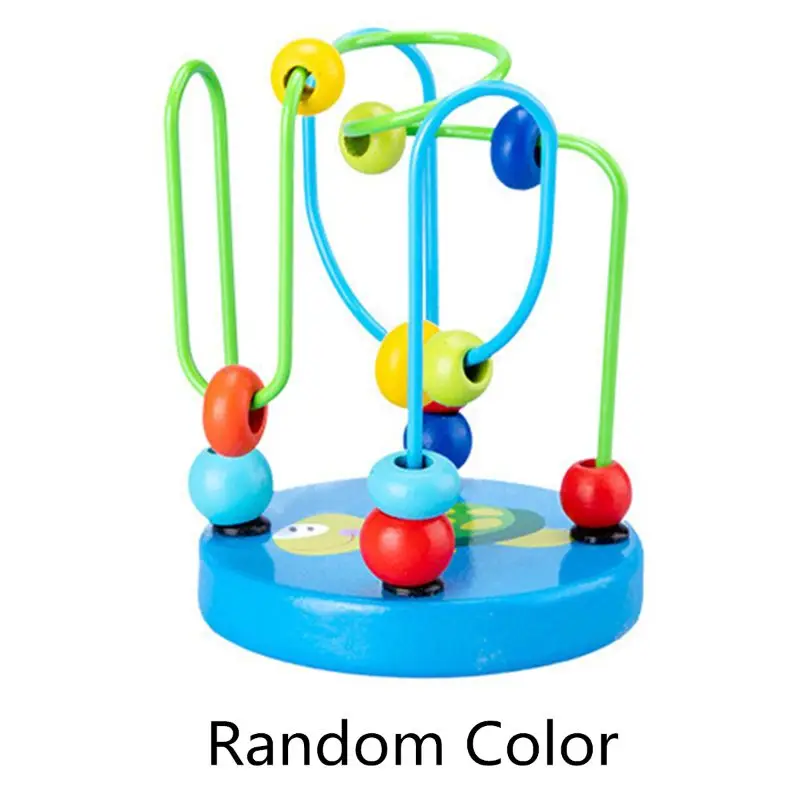 

Montessori Wooden Toys Childhood Learning Toy Children Kids Baby Colorful Wooden Blocks Enlightenment Educational Toy