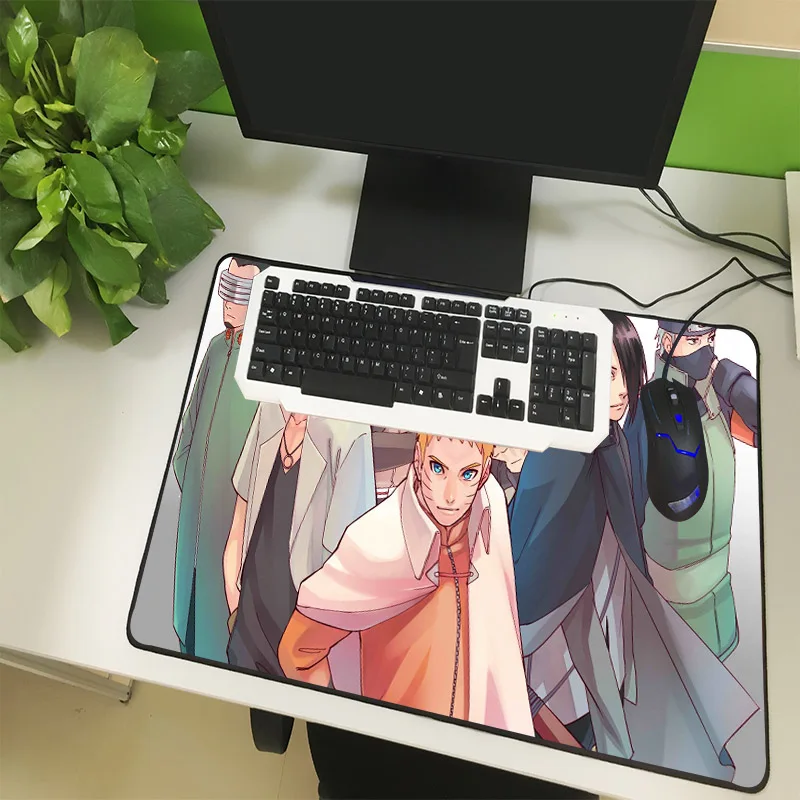 Коврик для мыши XGZ с мультяшным аниме большой размер черный замком партнёров