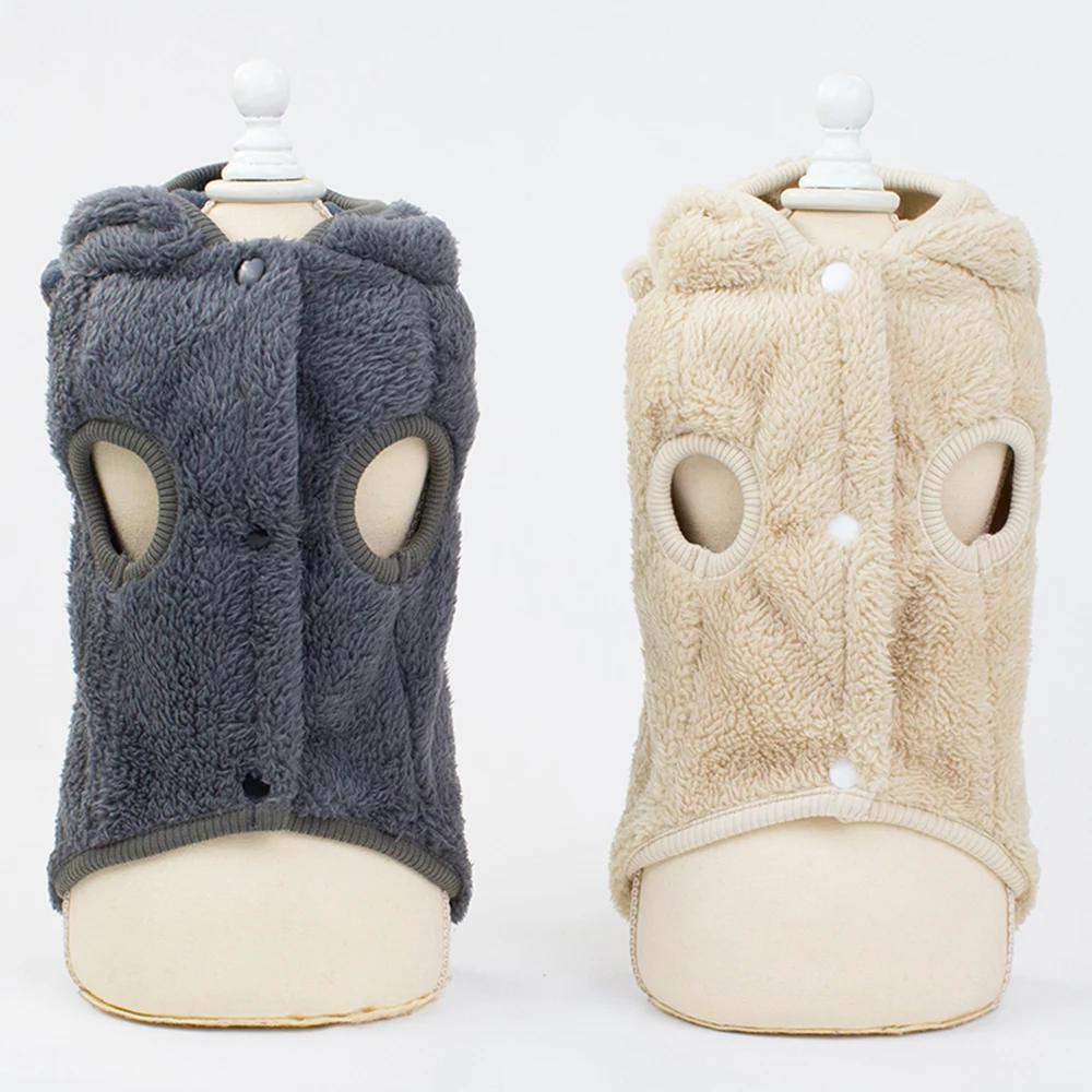 Одежда для собак Милая кошка собака зимняя толстовка одежда домашних животных