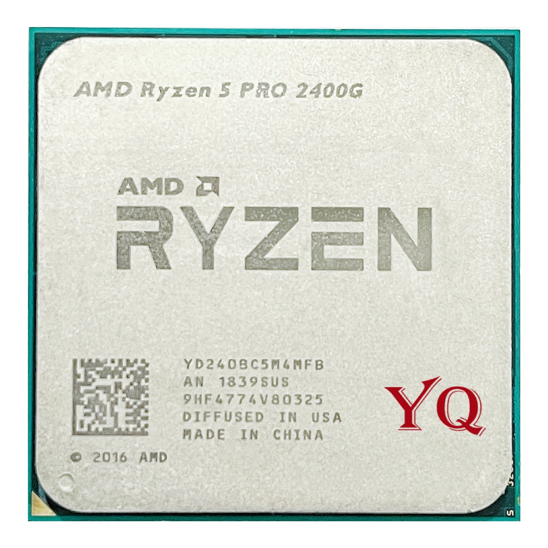 AMD Ryzen 5 Pro 2400G R5 r5 2400g 3 6 ГГц четырехъядерный четырехпоточный процессор 65 Вт YD240BC5M4MFB
