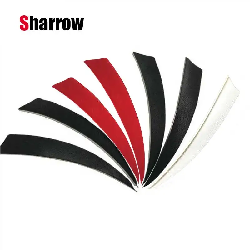 Стрелки из индейки черного цвета ручной работы перья со стрелкой и луком 50 шт. 5