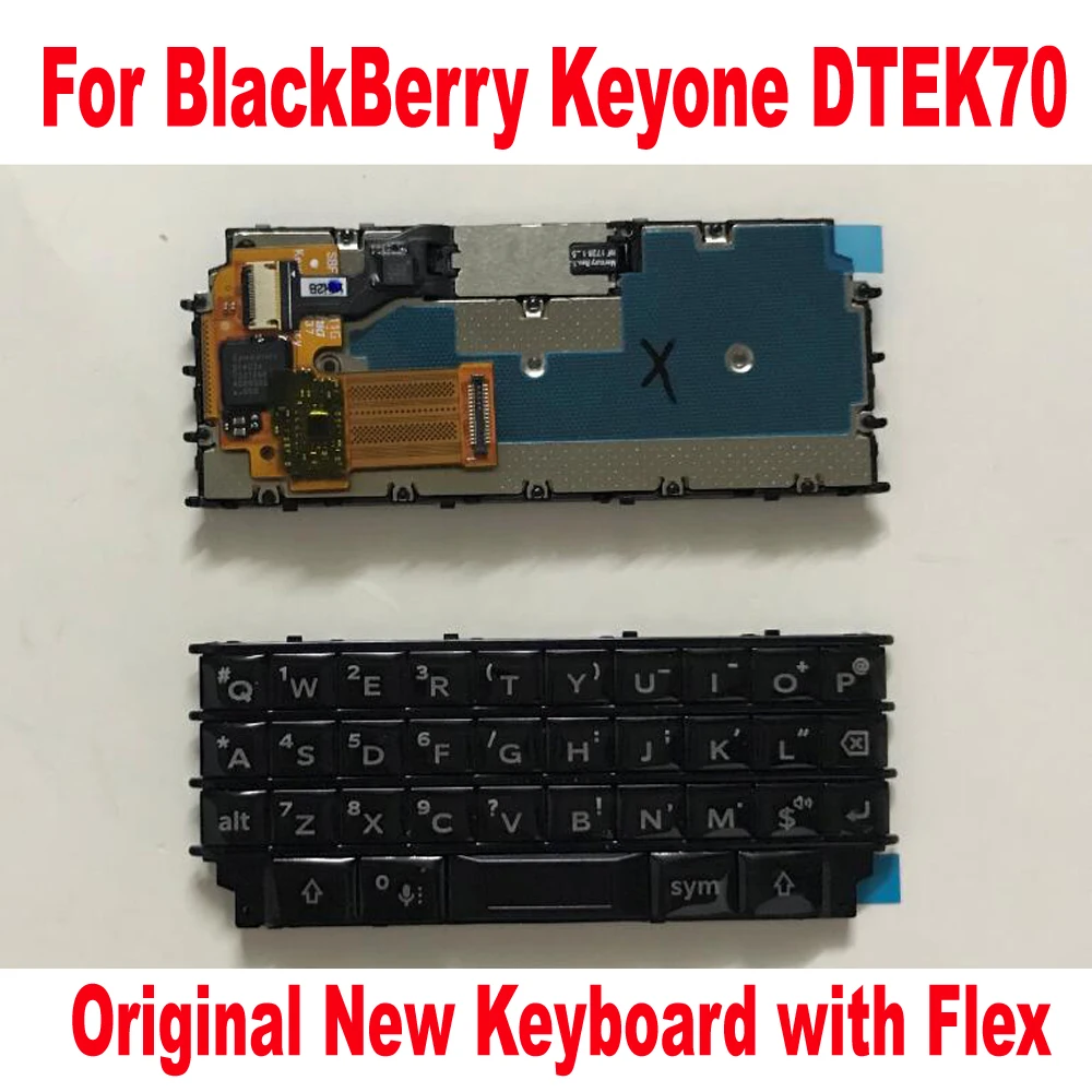 

Original Best Working Keypad For BlackBerry Keyone DTEK70 Keyboard Button With Flex Cable Assembly Phone Replacement Parts