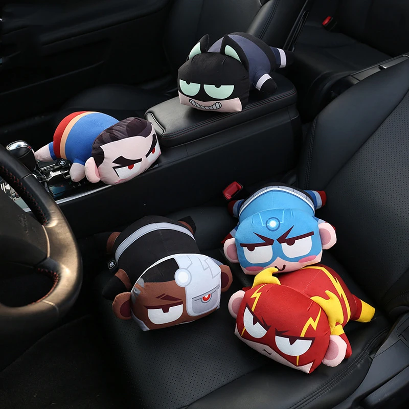 Car Air Freshener Bamboo Charcoal Bag Spiderman Super Hero Activated Carbon Odor Auto Decoration Ornaments Car Accessories