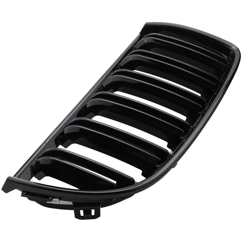 

Front Kidney Grille Hood Grills -Double Line for BMW E90 323I 328I 335I 330I 325I 3-Series 2005-2008 (Gloss Black)
