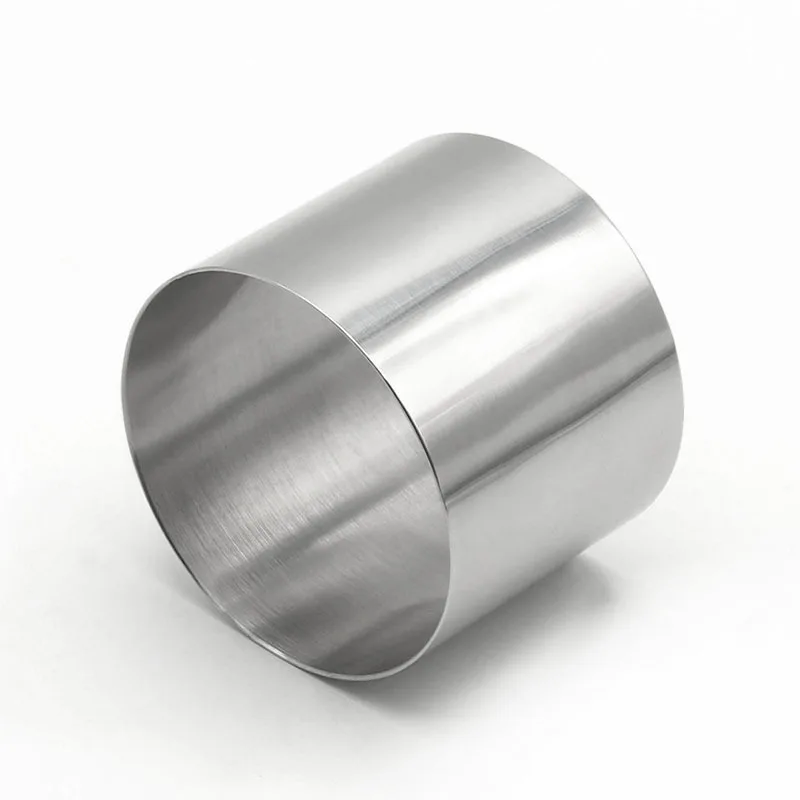 Новая маленькая круглая мини форма для торта и мусса выпечки из нержавеющей