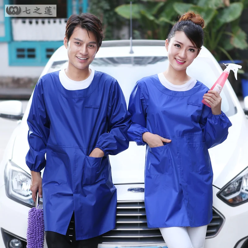 Кухонные наряды для взрослых мужчин и женщин 30065 фартук с длинным рукавом