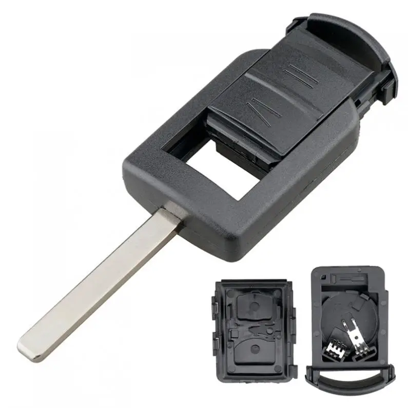 Чехол для автомобильного ключа с двумя кнопками Сменный пульта дистанционного