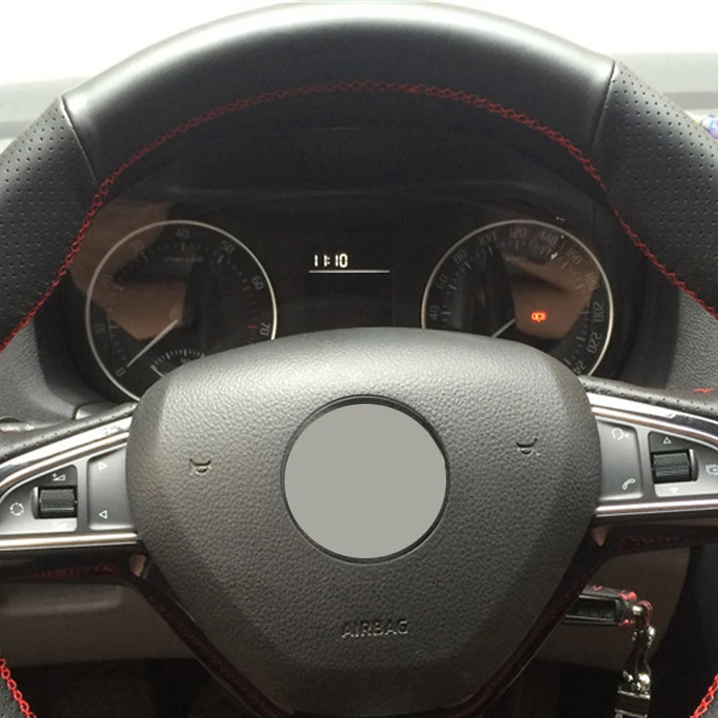 Высококачественная воловья кожа верхний слой ручная работа швейная накладка на