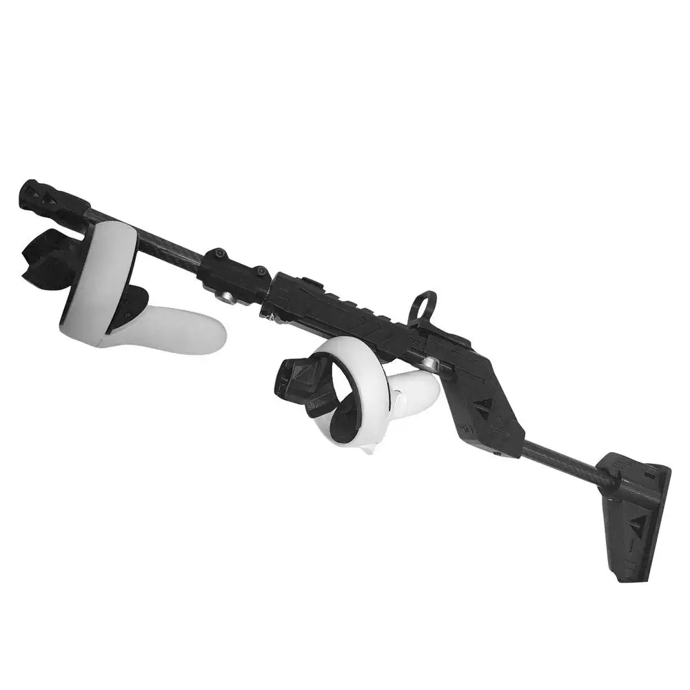 

For Quest VR Shooting Bracket Game Stable Shooting Controller Holder Game Grip Stock For Quest 2 Controllers New Arrival
