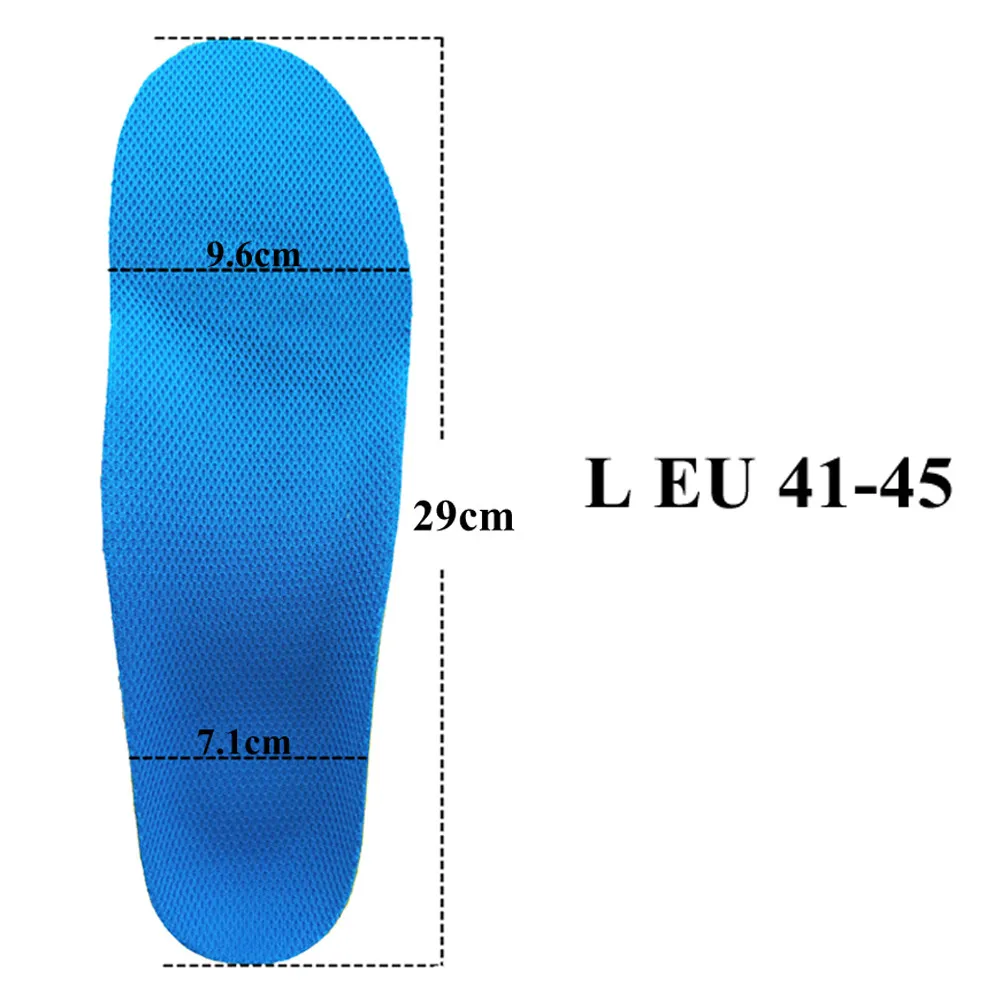 L 25.6cm to 29cm EVA Унисекс Премиум кожа insole стелька для плоской обувь стельки высокий супинатор ортопедический коврик для коррекции Ноги быка - Цвет: L 25.6cm to 29cm