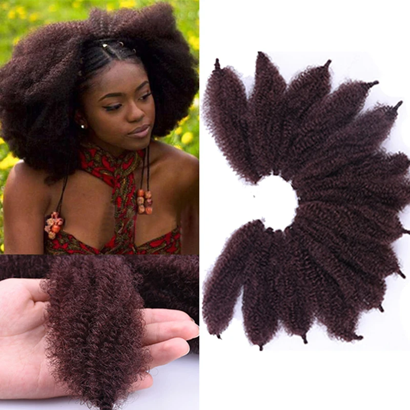 Волосы WEILAI плетеные крючком marlybob кудрявые синтетические волосы Омбре удлинители