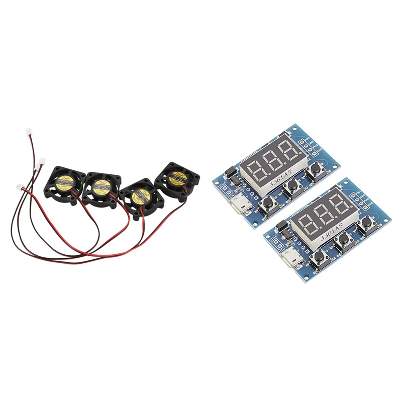 

4 шт. 0.1A 4 см вентилятор охлаждения для компьютера чехол с Icstation цифровой 2 канал ПВМ квадратный волновой Генератор импульсных сигналов