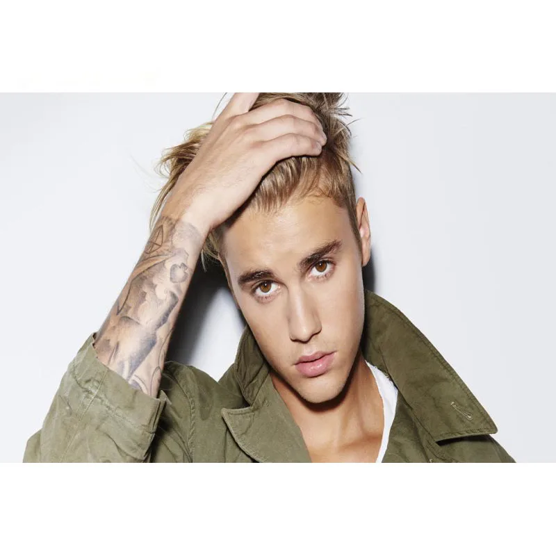 Популярная звезда Джастина плакат с БИБЕРОМ украшение для дома настенный постер