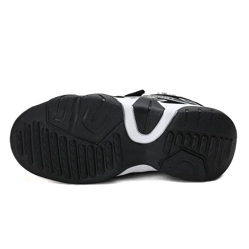 Boys Sneakers Winter Shoes Kids Cotton Shoes Fashion Fur Warm Outdoor Trainer Kids Running Snow Shoes Children Sport Shoe Boots