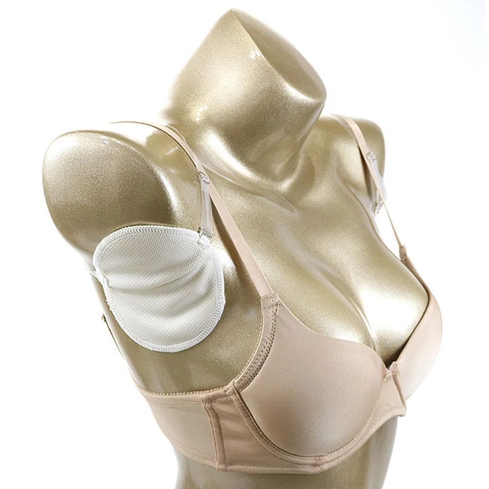 Многоразовые прокладки для подмышек от пота впитывающие пот сетчатые защита