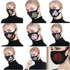 5D алмазная живопись, маска для лица, DIY животные, бриллиантовый Набор для вышивки крестиком, многоразовая Пылезащитная маска, маска для защиты лица