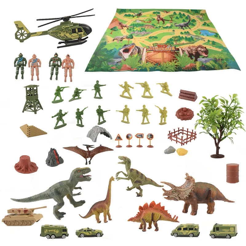 

Игрушечные динозавры, фигурки динозавров, Детская имитация, нетканый динозавр, модель ковра мира