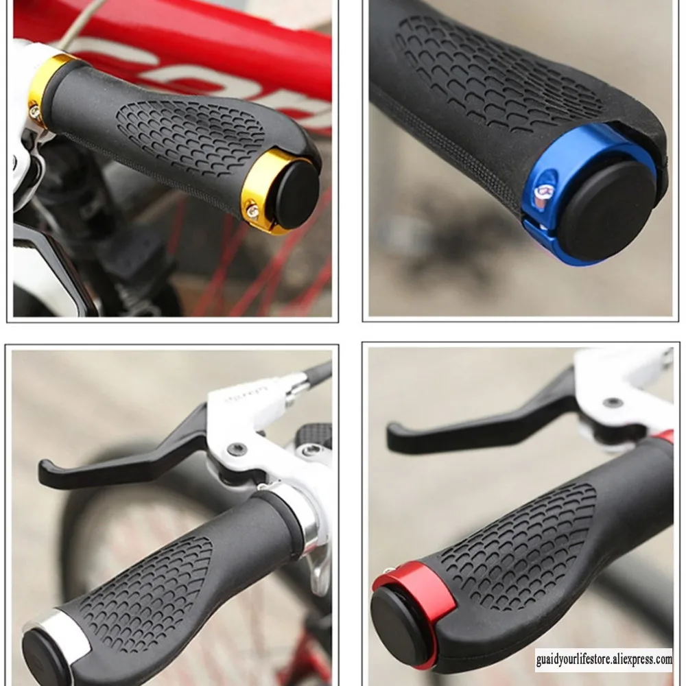 

New anti-skid mountain bike road handlebar cover anti-skid lock rubber honeycomb surface mountain bike bicycle handlebar cover