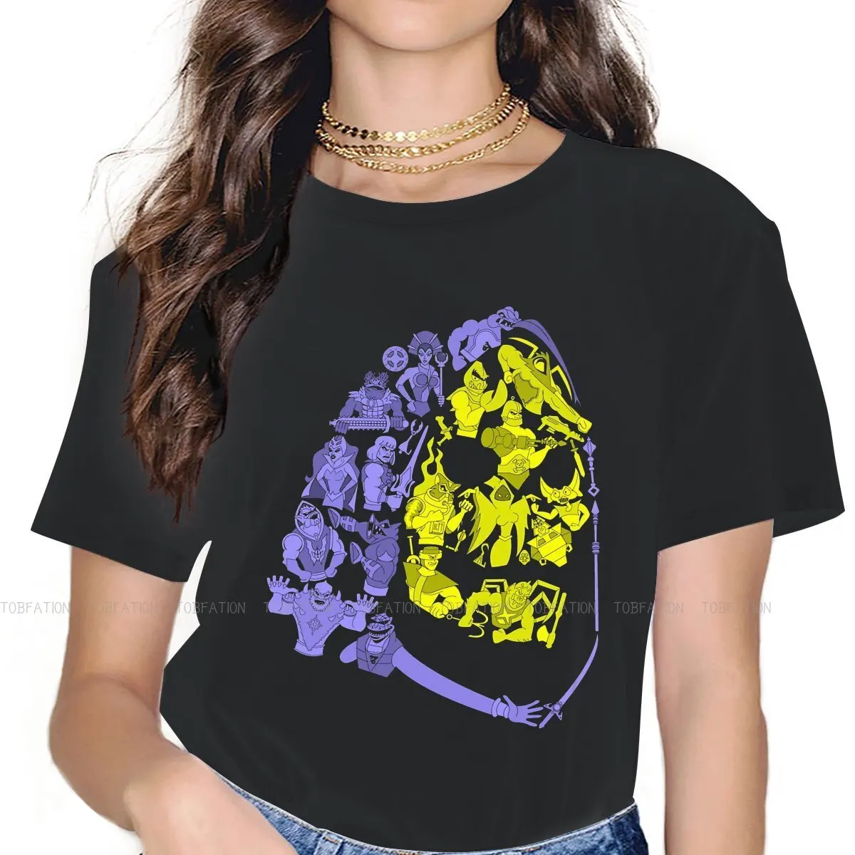 

Skeletor and Friends Style TShirt for Girl He Man and the Masters of the Universe 4XL Creative Gift Idea T Shirt Stuff Hot Sale