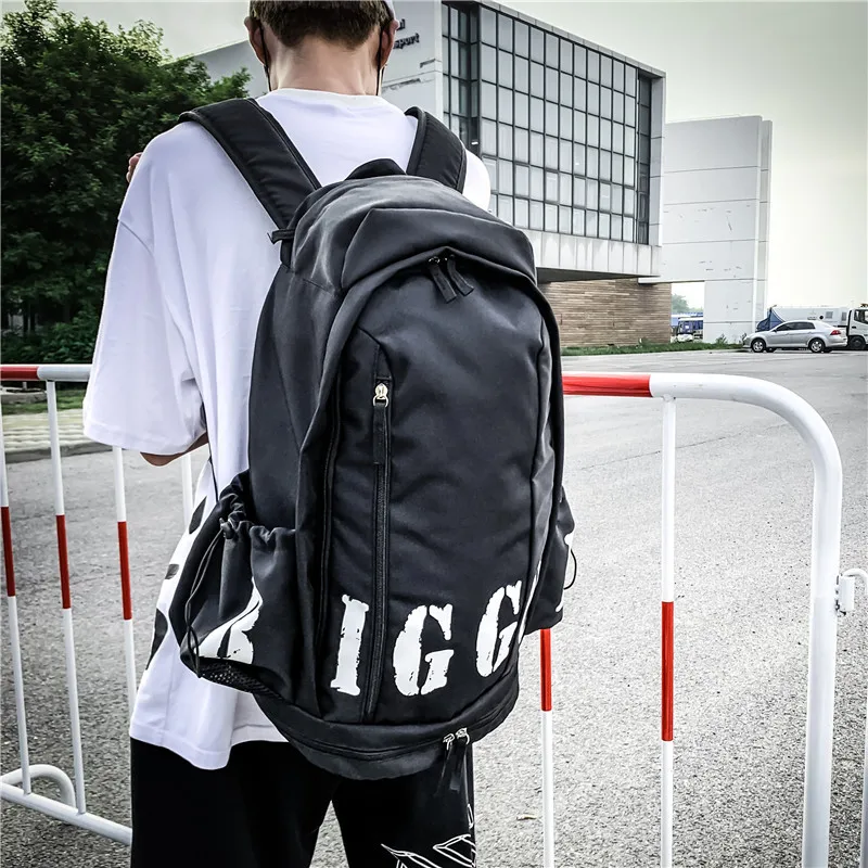 Lightweight Sneakerbag Sport Gym Fitness Bag Travel Laptop Backpack Women Male Large Capacity Duffle Basketball Bag for Shoes