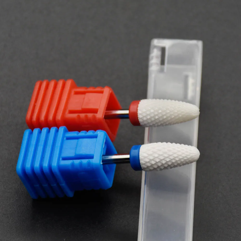 Jewhiteny белый керамический сверло для ногтей пламени электрические гвозди