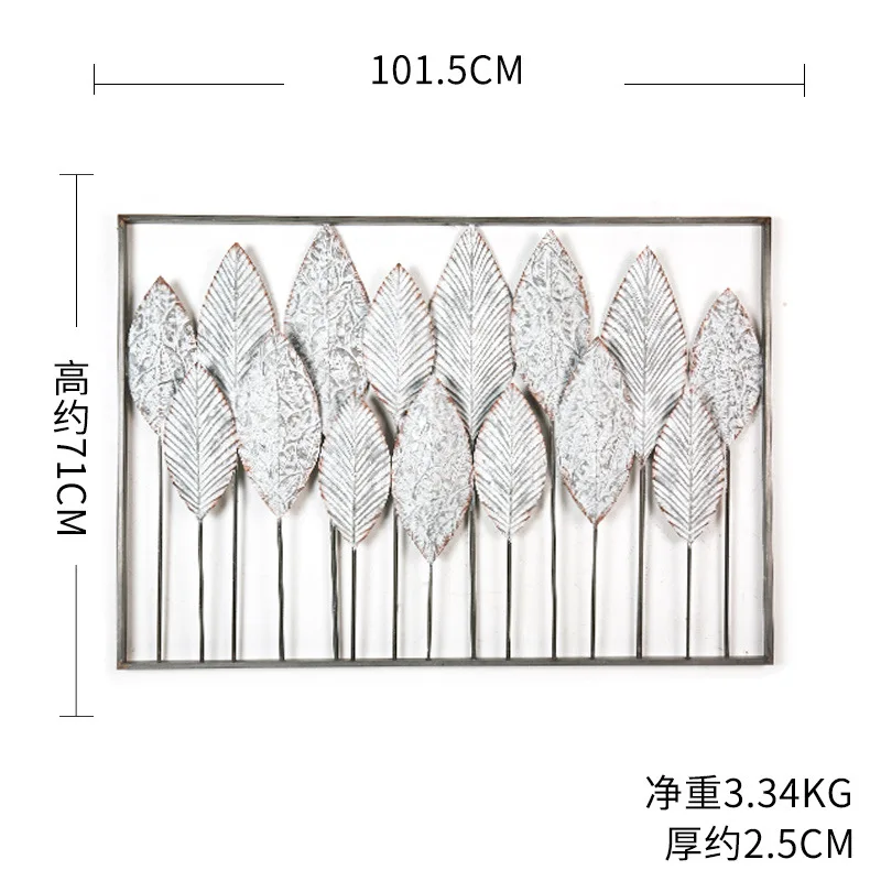 

Трехмерное настенное украшение из кованого железа в европейском стиле, креативное украшение для спальни, гостиной