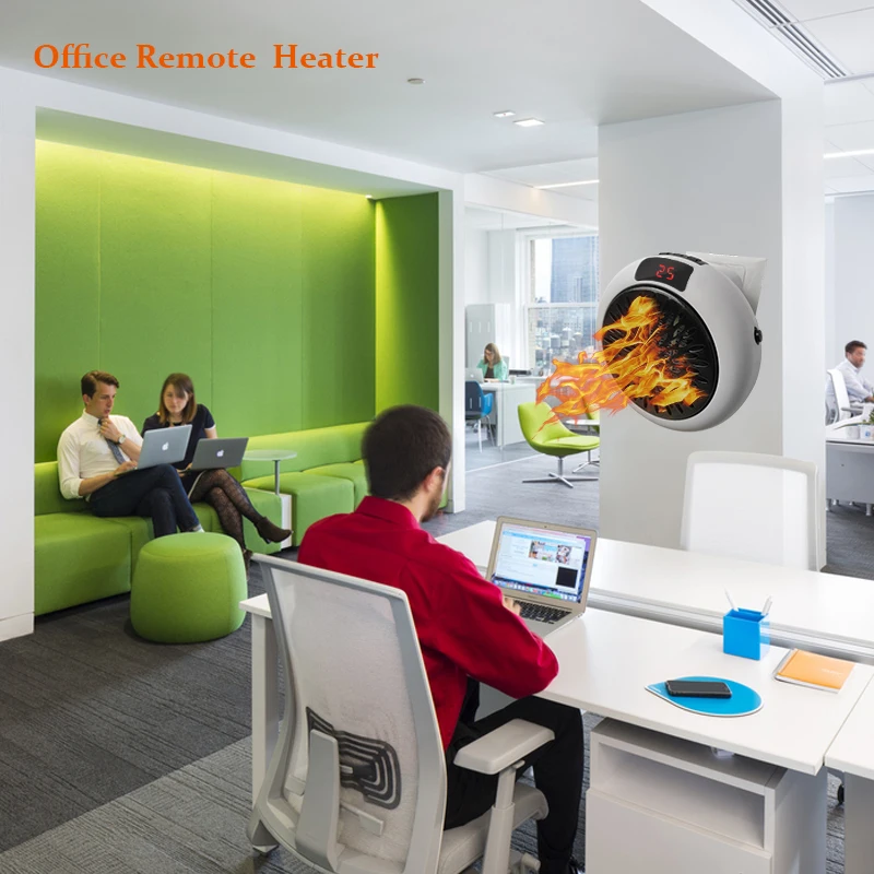 Fan Heater For Home 900w Mini Electric Heating Warm Air Office Room Heaters Handy Warmer | Бытовая техника