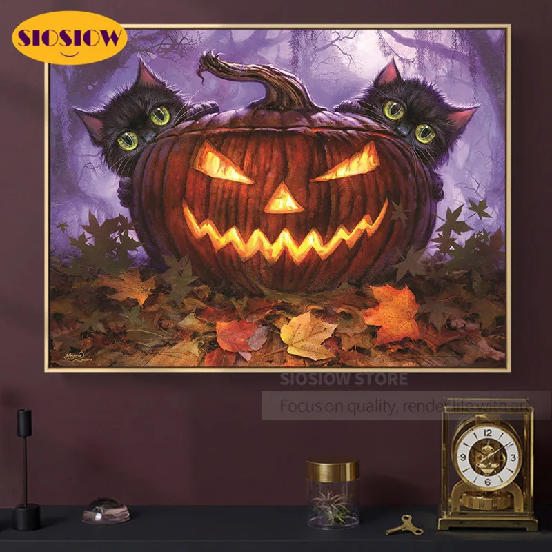 5d Diy алмазная живопись с персонажами из мультфильмов для девочек рисунком кота и