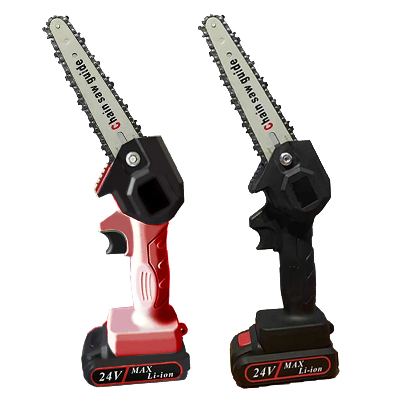 

Mini Electric Saw Chainsaw 24V For Woodworking Garden Tool With Batterys Quick Adjustment Chain Brushless Chain Saws Wood Cutter