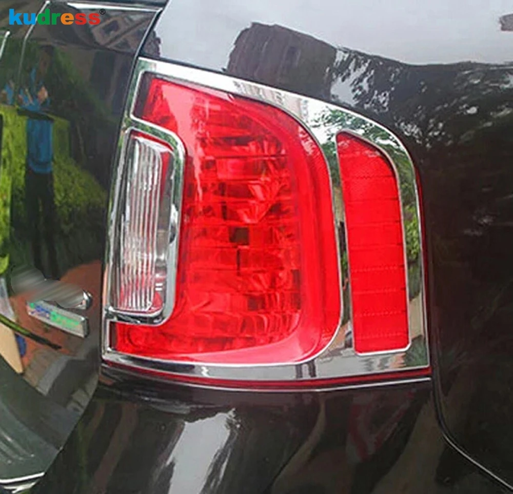 Для Ford Edge 2012 2013 2014 ABS хромированный задний светильник абажур для лампы с
