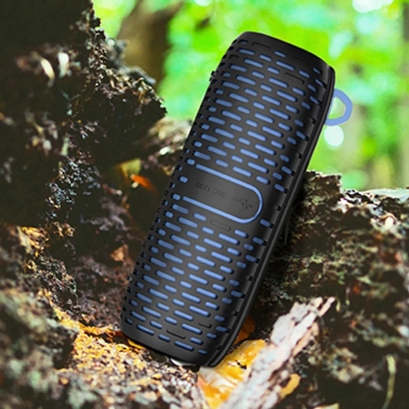 Bluetooth динамик для улицы водонепроницаемый 360 музыкальный с