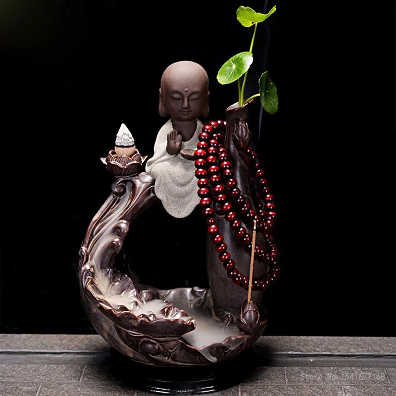 

Лампа-курильница в форме листа лотоса