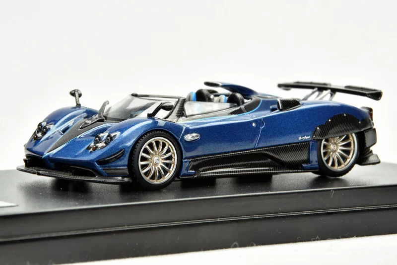 LCD 1:64 Pagani Zonda HP Barchetta синяя/мятно-зеленая/Розовая литая модель автомобиля | Игрушки