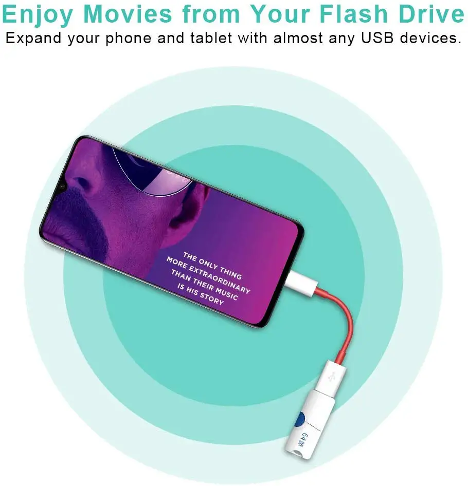 100% Оригинальный Oneplus 6 6T 5 3 т наборами по 2 Тип usb C Кабель адаптер On The Go 12 cm для детей
