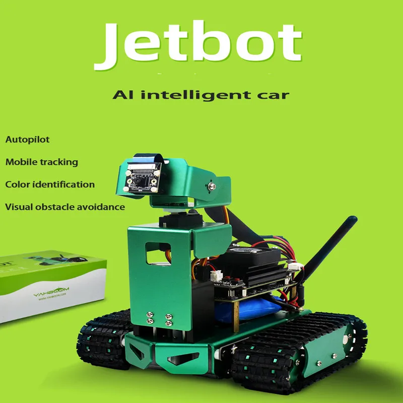 Artificial Intelligence Car Jetson Nano Visual Ai Robot Autonomous Driving Python Suite