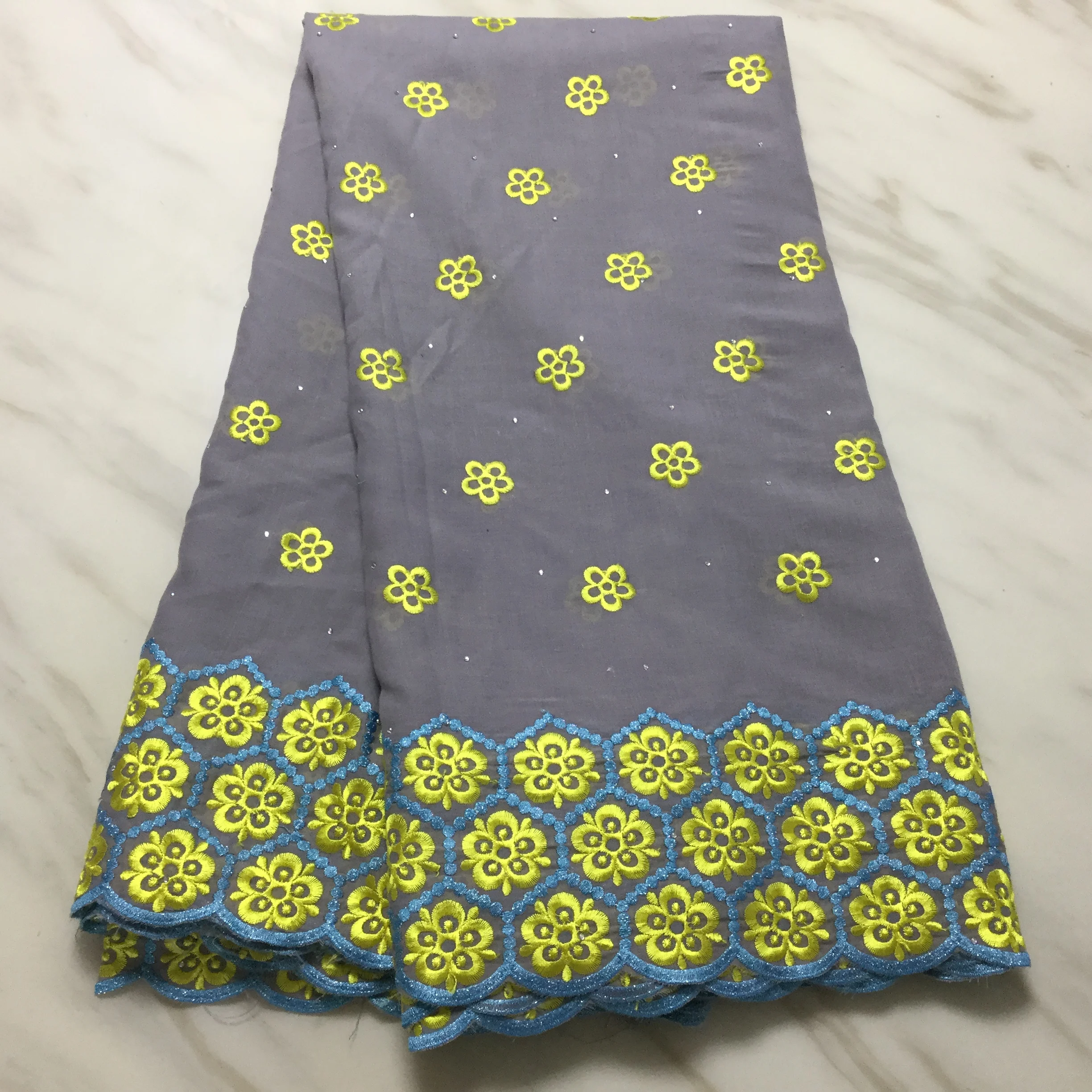 5 ярдов швейцарская кружевная ткань 2019 последние тяжелые камни вышивка