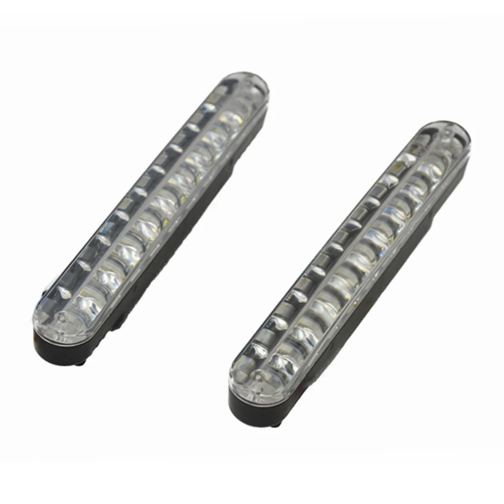 2PCS Xenon Practical 2 x 30 LED Car DRL Parking Daytime Running Light Daylight Lamp with Turn Function External Lights | Автомобили и