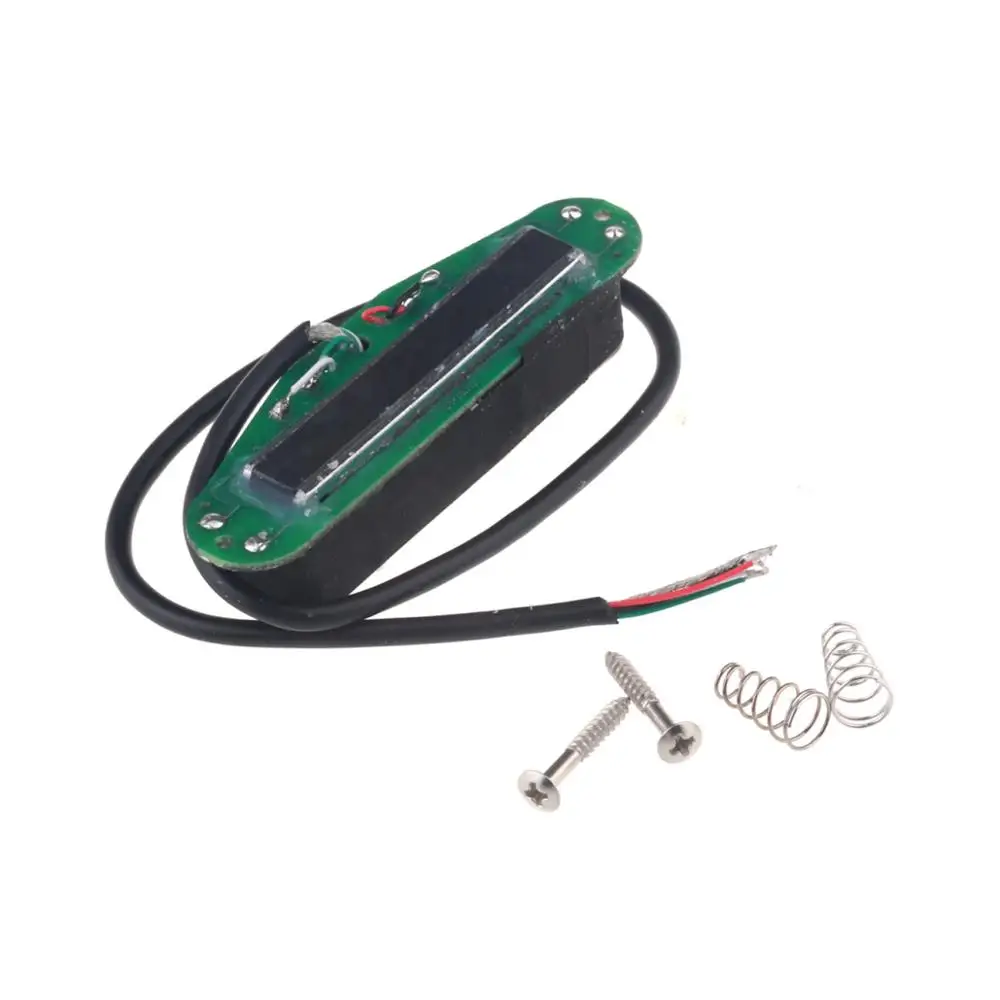 Звукосниматель для хамбакера черный корпус с хромированными направляющими |