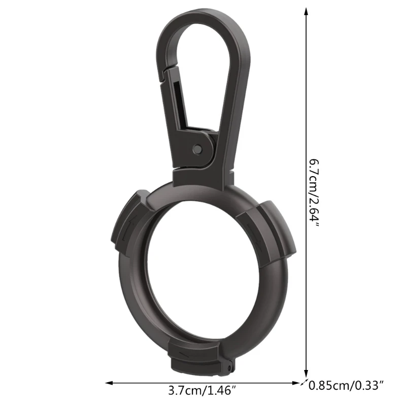 

MXLC Metal Protector Case With Keychain For App-le Airtags