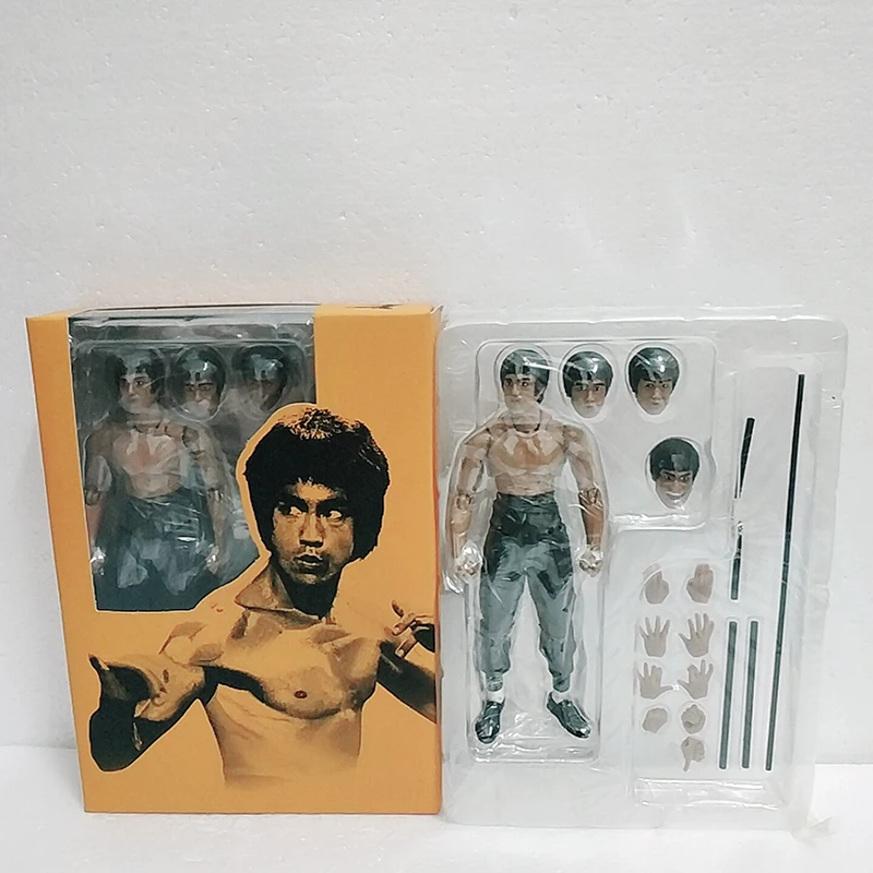 15 см SHF король кунг-фу Брюс Ли фигурка модель игрушки кукла для подарка | Игрушки и